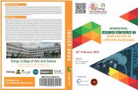 IRCICT-2022, Kongu College of Arts and Science, Karur (26 February 2022)