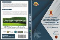 ImCReTE-2022, Trinity Academy of Engineering, Pune (7th & 8th April 2022)