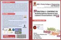 ICMRLI-2022 Trinity College of Engineering and Research Pisoli,Pune (17th-December-2022)