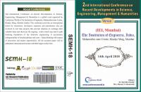 SEMH-18, IEI,Mumbai , (14th April 2018)