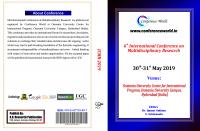 6th International Conference on Multidisciplinary Research, OUCIP Osmania University Campus, Hyderabad (30th-31st May 2019)