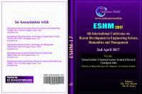 (4th ESHM-17) NITTTR, Chandigarh,(02nd April 2017)