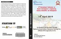 12th ESHM-19, ICG Goa (14th April 2019)
