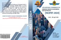  [NCETET-2024], Bharati Vidyapeeth's College of Engineering, Kolhapur, 5th April 2024