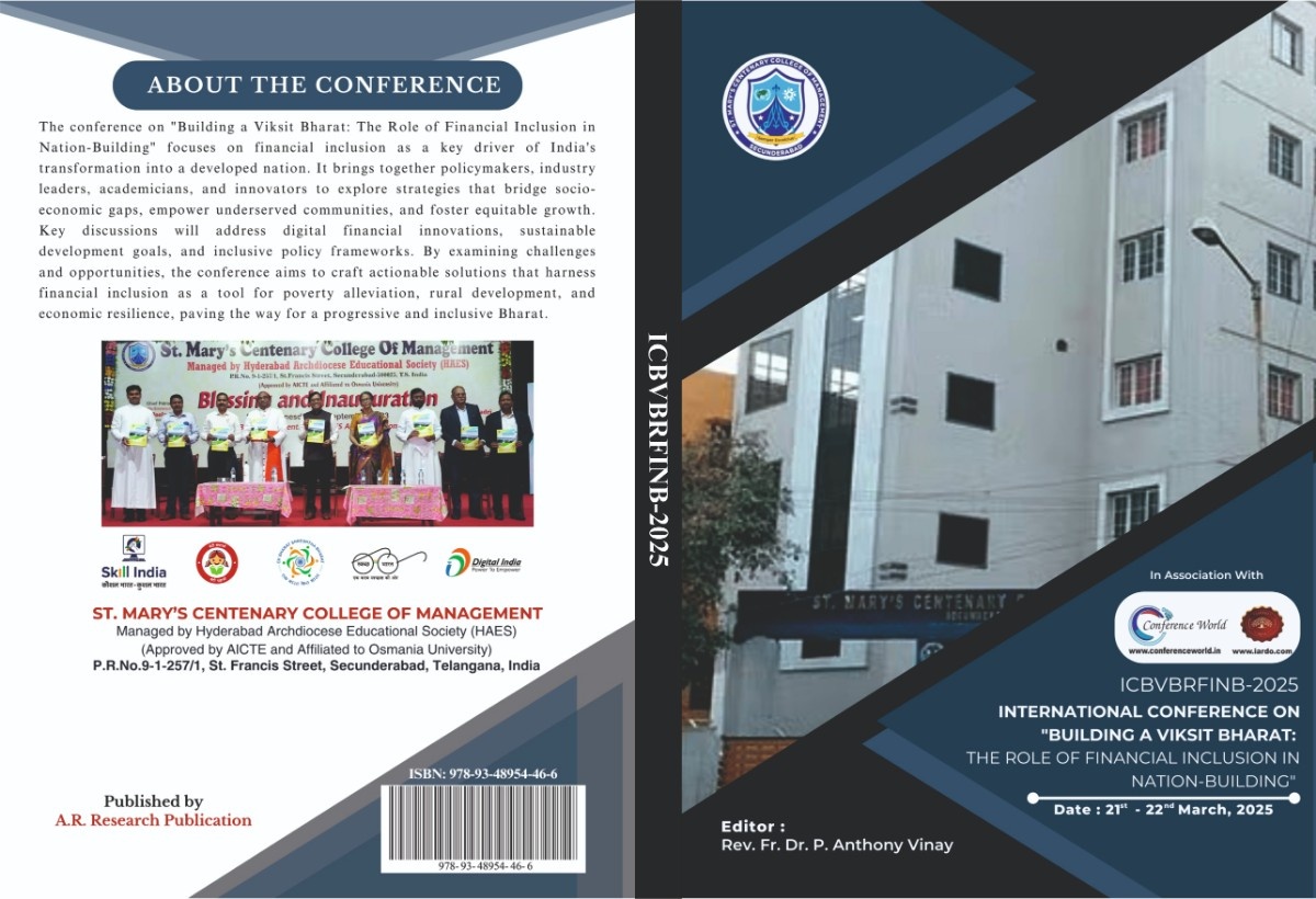 (ICBVBRFINB-2025) St Mary's Centenary College of Management (SMCCOM)  - Secunderabad 21-22 March 2025