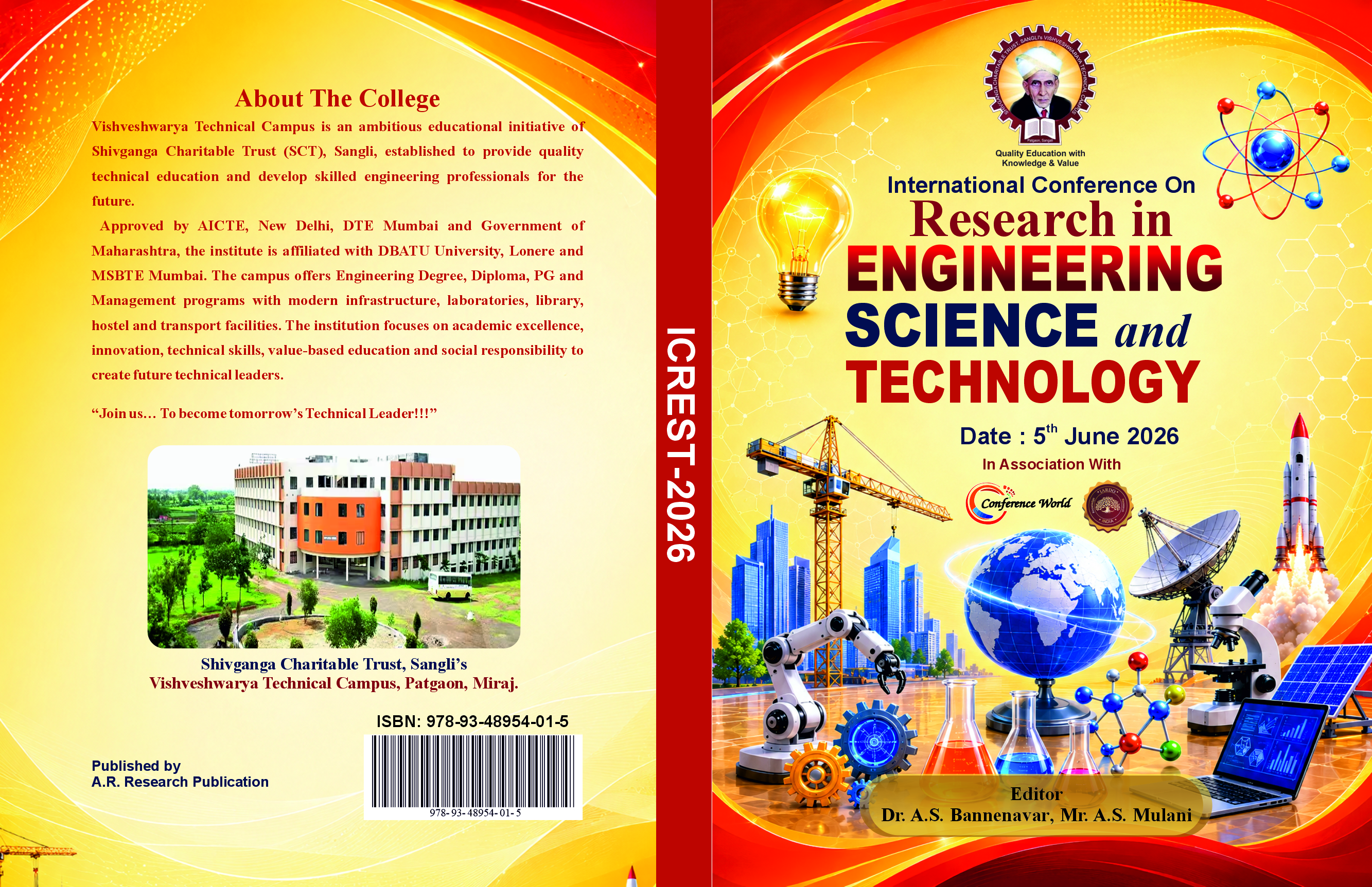 International Conference on  Research in Engineering, Science and Technology (ICREST-2026)