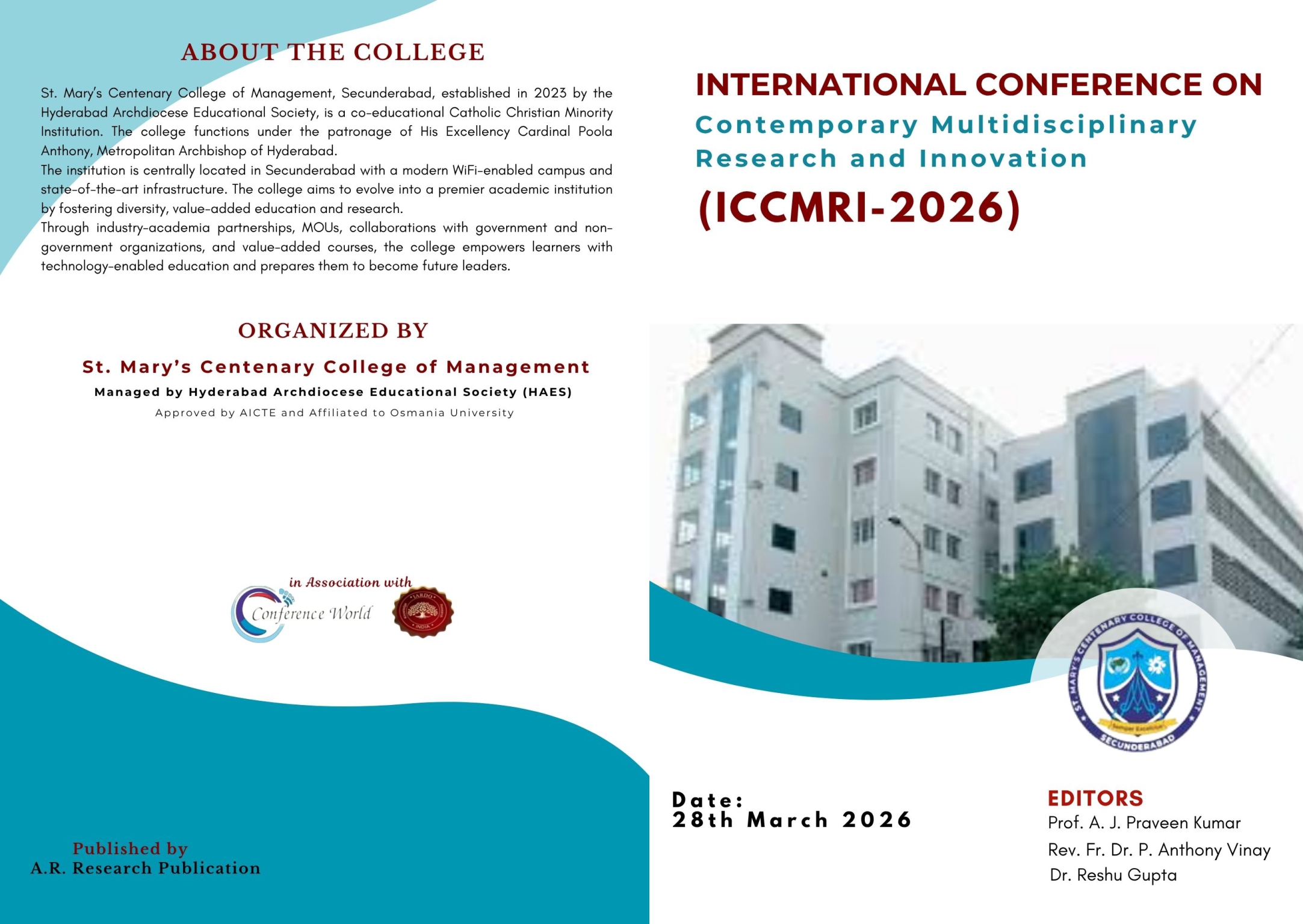 International Conference on Contemporary Multidisciplinary Research and Innovation_(ICCMRI-2026)